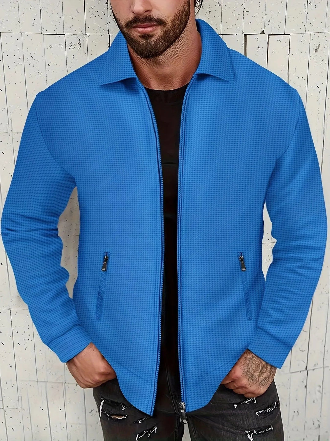 Casual Jack - Effen Kleur - Licht Elastisch Polyester - Ideaal voor Dagelijks Gebruik