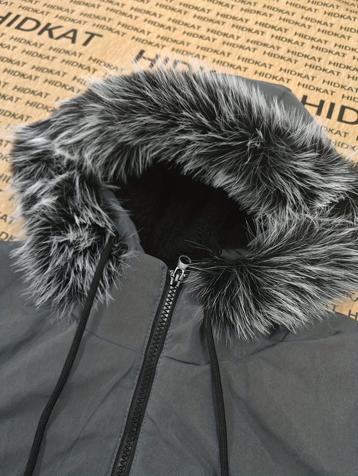 Lincoln | Gewatteerde Mid-Lange Parka Jas