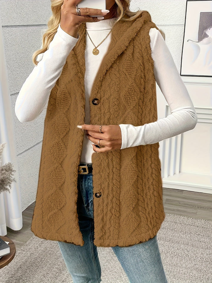 Lorna | Gezellige Gevoerde Mouwloze Vest