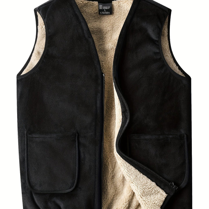 Gabriel | Gezellige Gevoerde Mouwloze Vest