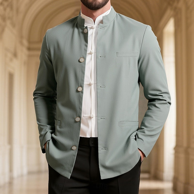 Alistair | Mandarin-Kraag Jas