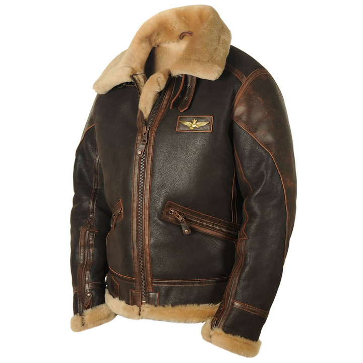 Duurzame Aviator Jas voor Winterwarmte en Stijl