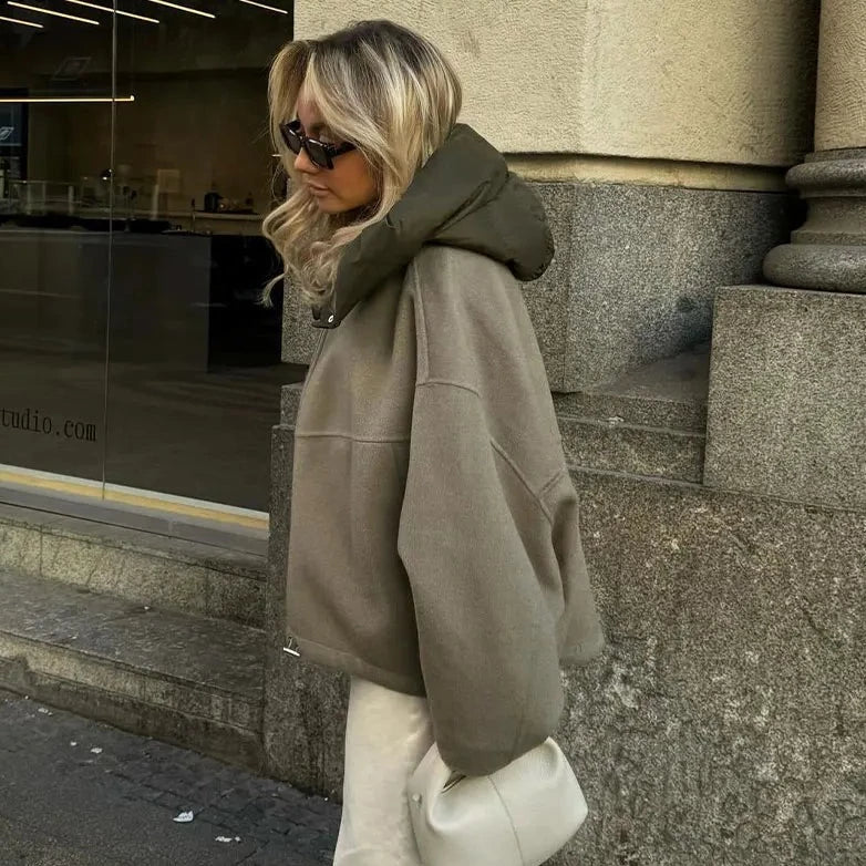 Chique Dames Zip-Up Hoodie