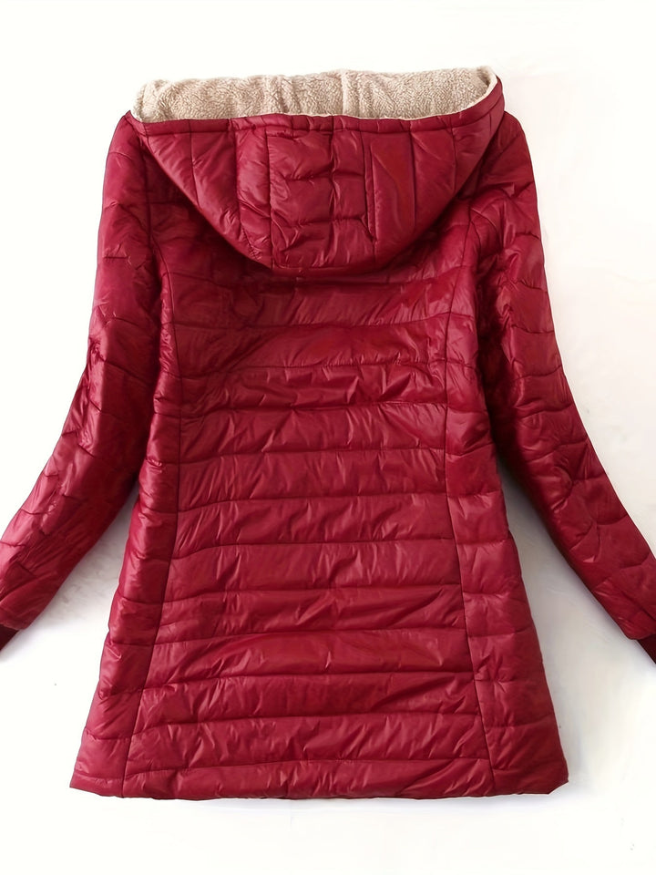 Eline | Fleece gevoerde jas met ritssluiting