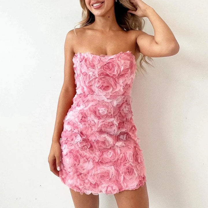 Elizabeth | Strapless elegante jurk