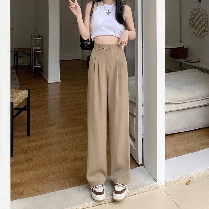 Elke | Brede stijlvolle pantalon