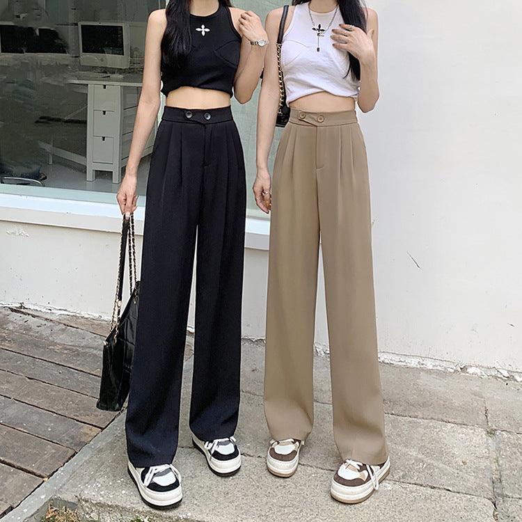 Elke | Brede stijlvolle pantalon