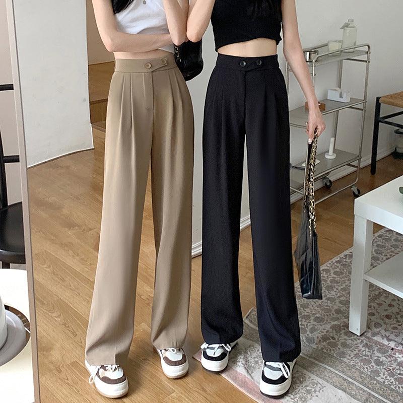 Elke | Brede stijlvolle pantalon