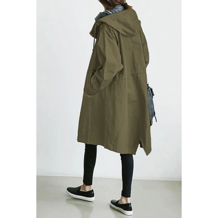 Esmée | Lange dames trenchcoat in diverse kleuren