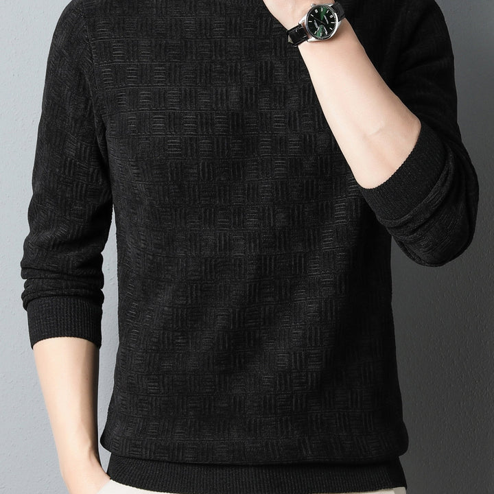 Sweater Heren - Warm & Stretchy voor de Winter - Regular Fit - Puento Fortade - TP - Essential
