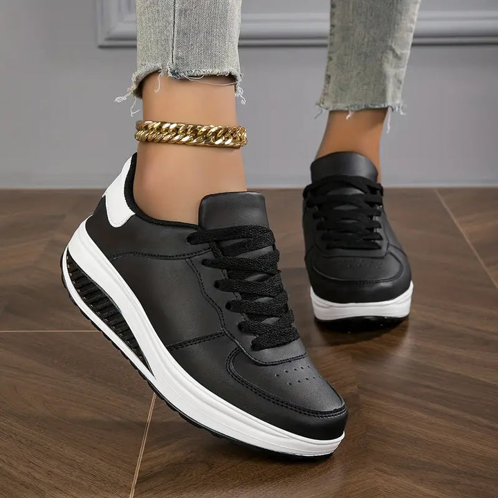 Orthopedische Sneakers Voor Dames Met Comfortabele Zool En Veters
