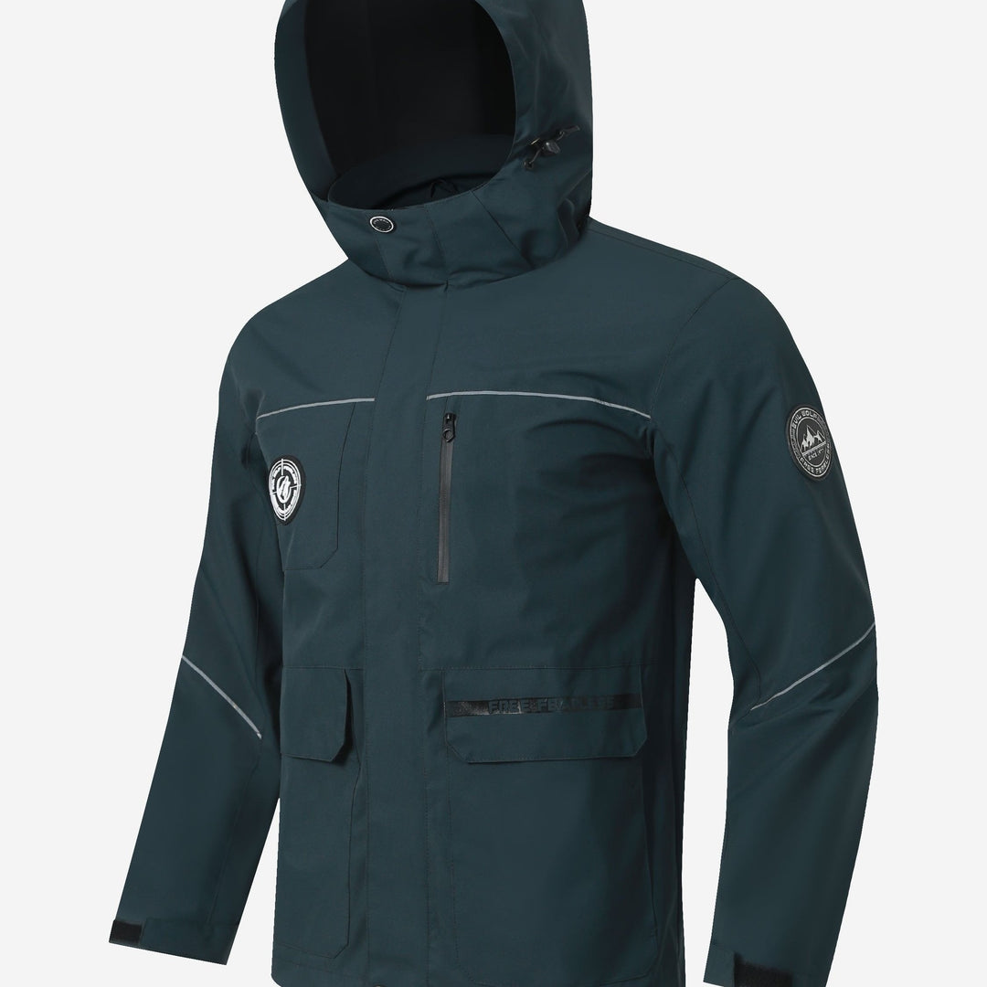 Winterjas Heren - Windbreker voor Skiën & Wandelen - Regular Fit - Puento Fortade - TP - Essential