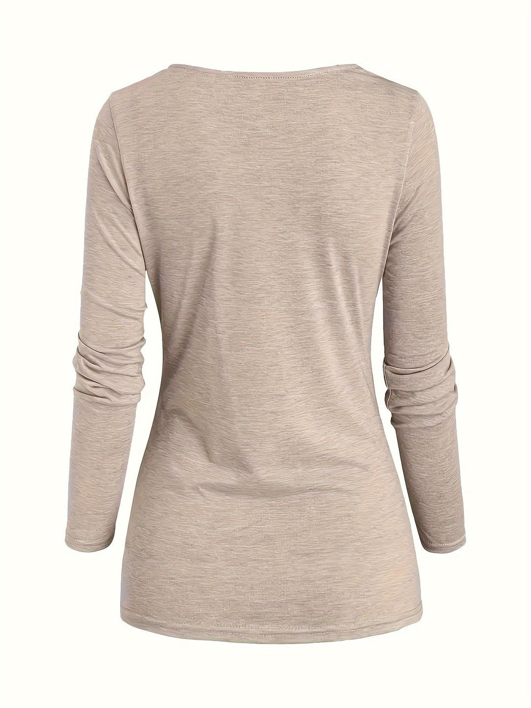 Femke | Casual gebreide top met col en ruches