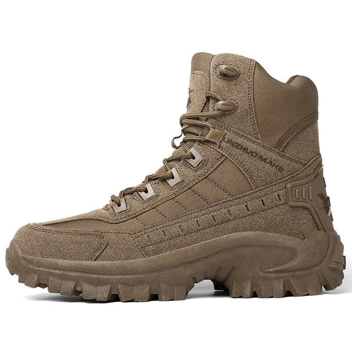 Femke | Stoere militaire winterlaarzen voor dames