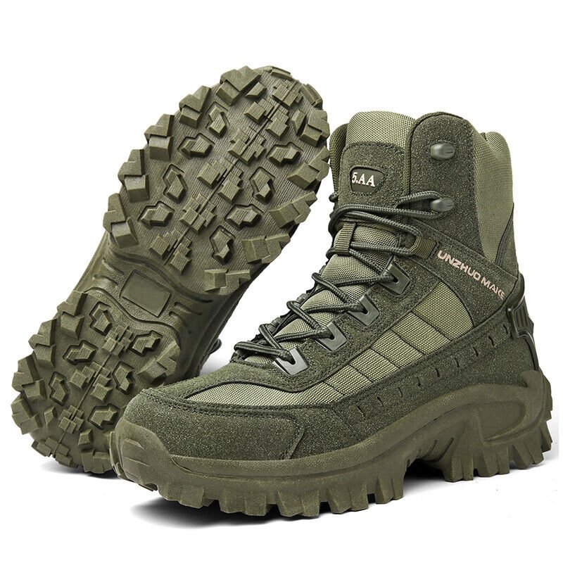 Femke | Stoere militaire winterlaarzen voor dames