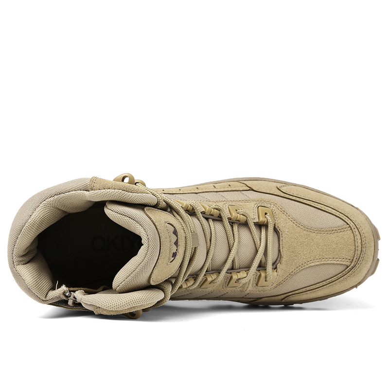 Femke | Stoere militaire winterlaarzen voor dames