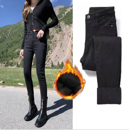 Fieke | Warm gevoerde damesjeans