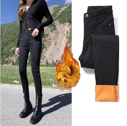 Fieke | Warm gevoerde damesjeans