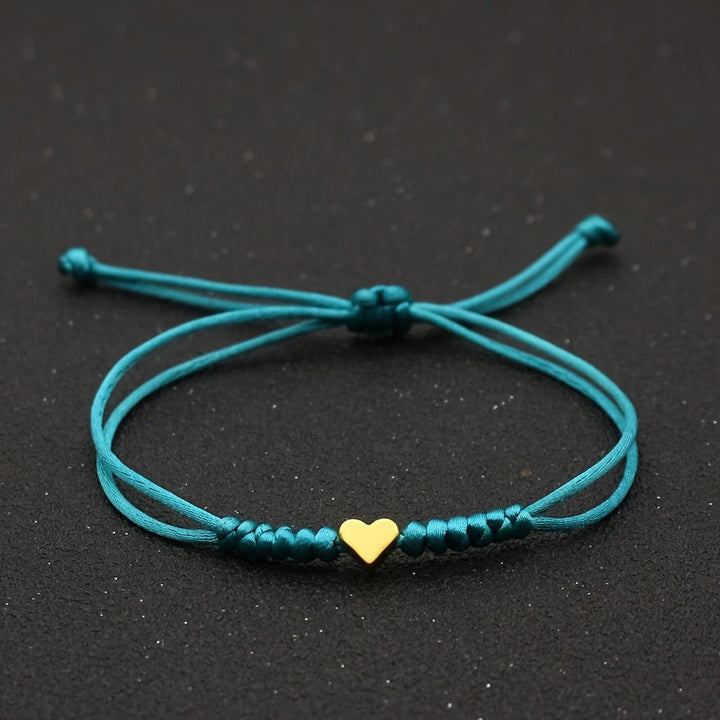 Fleur | Feestelijke gevlochten hartvormige armband