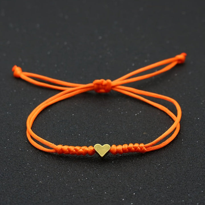Fleur | Feestelijke gevlochten hartvormige armband
