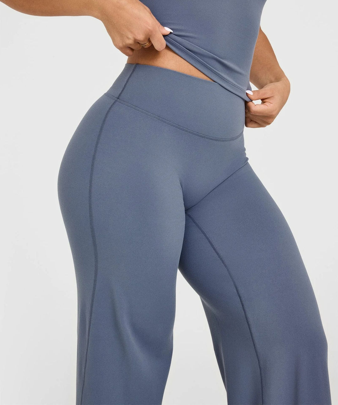 Hoge Taille Wijde Pantalon voor Vrouwen