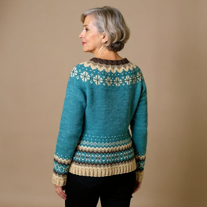 Allaira | Vintage IJslandse Cardigan