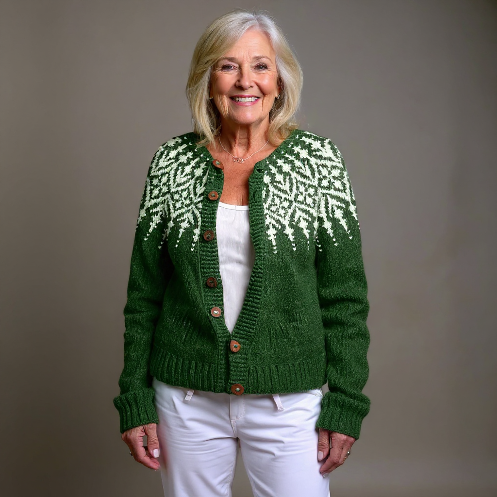 Brienne | Vintage IJslandse Cardigan