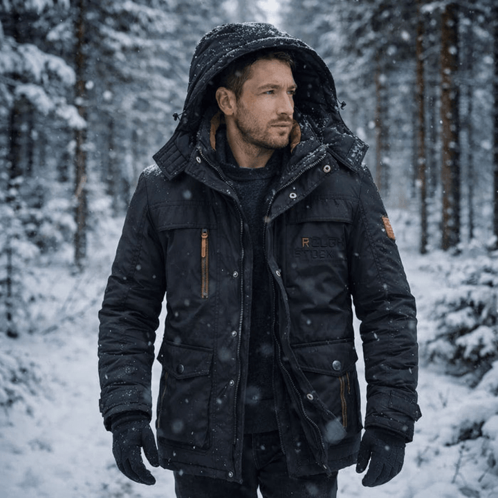 FROSTGUARD – Gewatteerde Parka voor Warmte & Bescherming op Koude Dagen