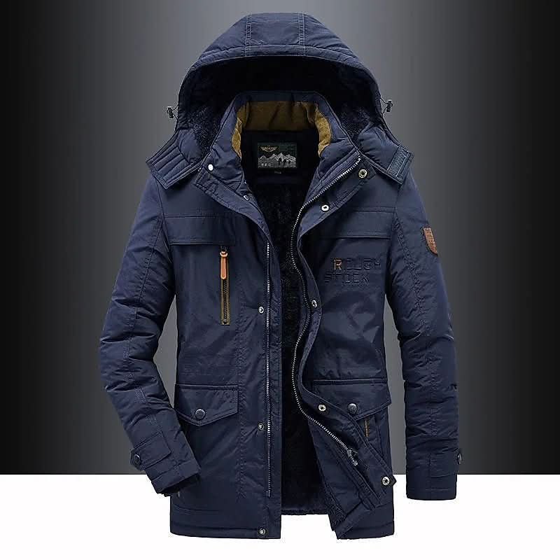 FROSTGUARD – Gewatteerde Parka voor Warmte & Bescherming op Koude Dagen