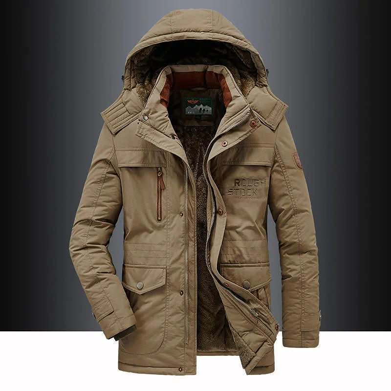 FROSTGUARD – Gewatteerde Parka voor Warmte & Bescherming op Koude Dagen