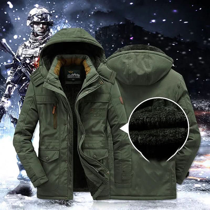 FROSTGUARD – Gewatteerde Parka voor Warmte & Bescherming op Koude Dagen