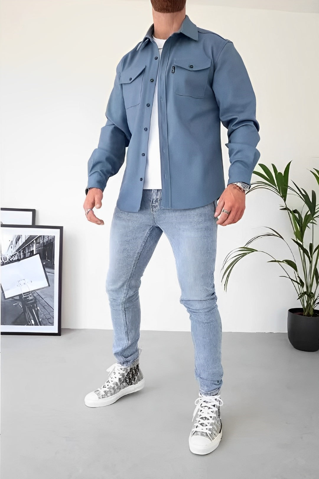 Gavin | Casual heren overhemd