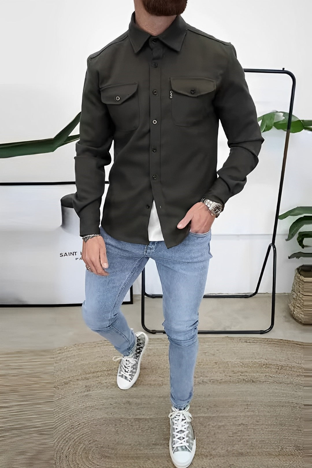 Gavin | Casual heren overhemd