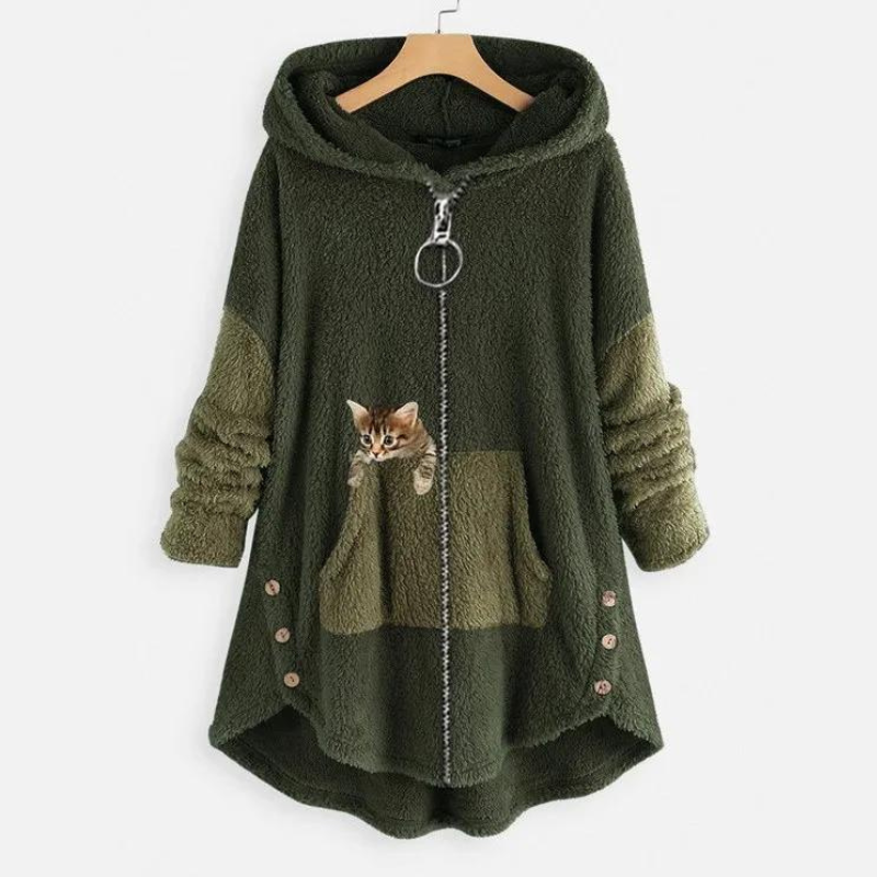 Agnes | Ultra-zachte en warme pluche hoodie