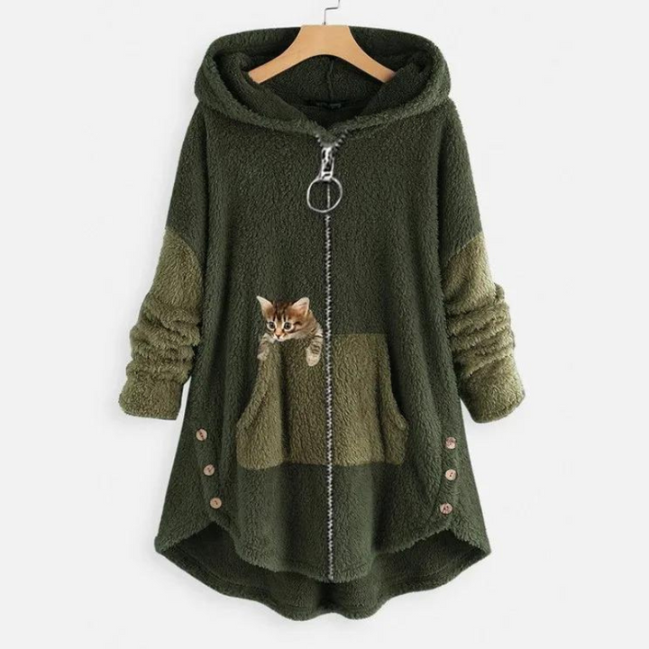 Agnes | Ultra-zachte en warme pluche hoodie