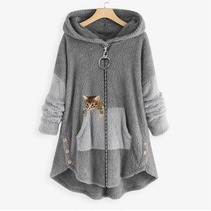 Agnes | Ultra-zachte en warme pluche hoodie
