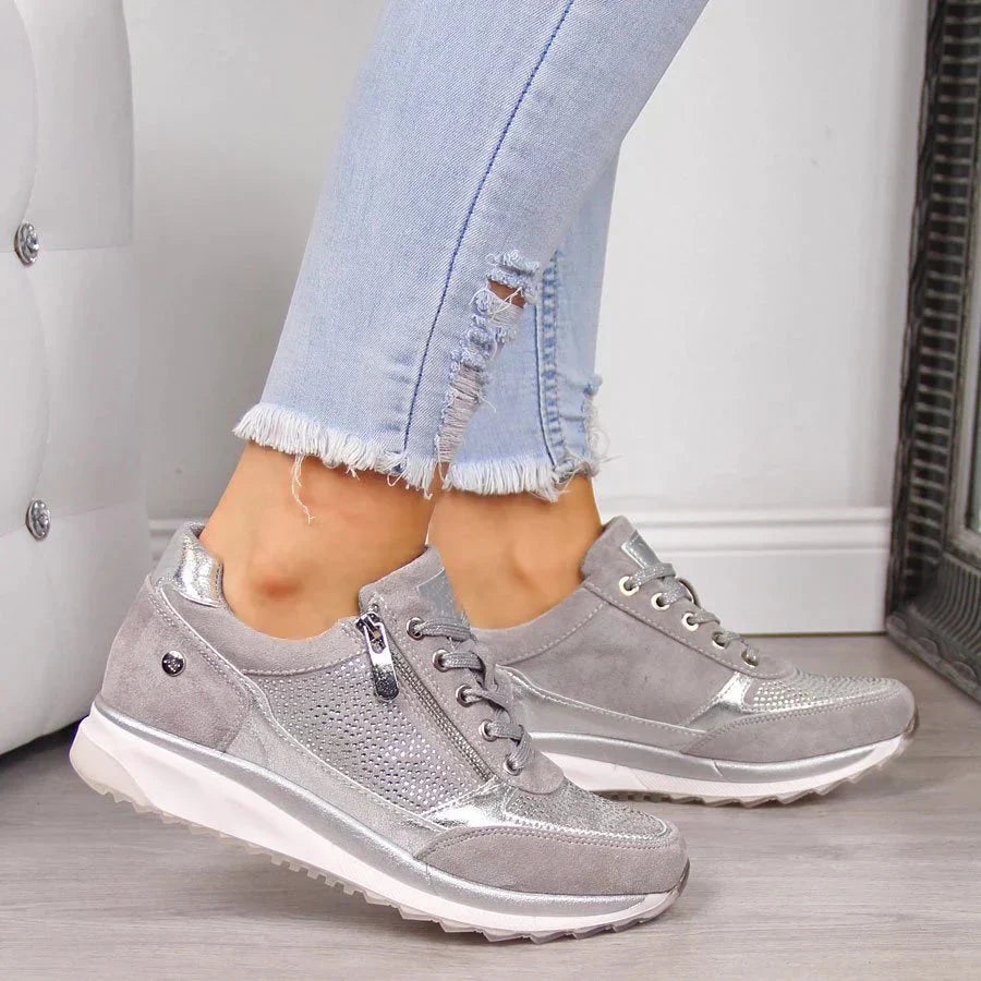 Comfortabele Sneakers Met Lichtgewicht Zool Voor Dames