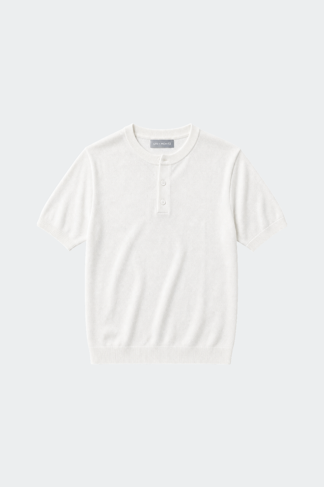 Henley T-shirt Korte Mouwen Heren Casual