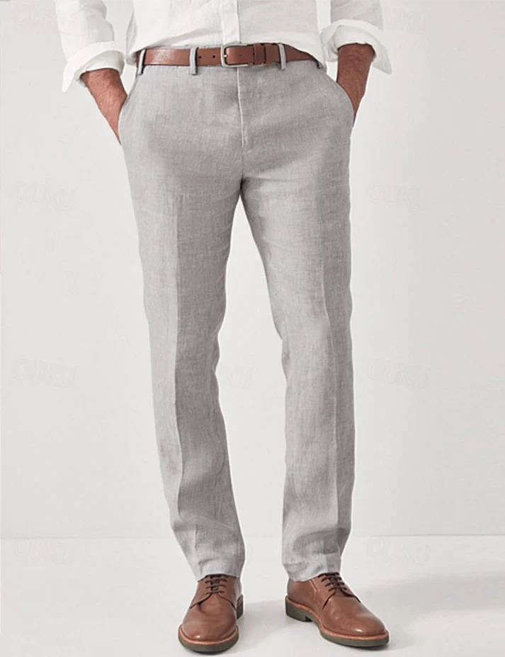 Heren Broek Ademend Regular Fit Casual