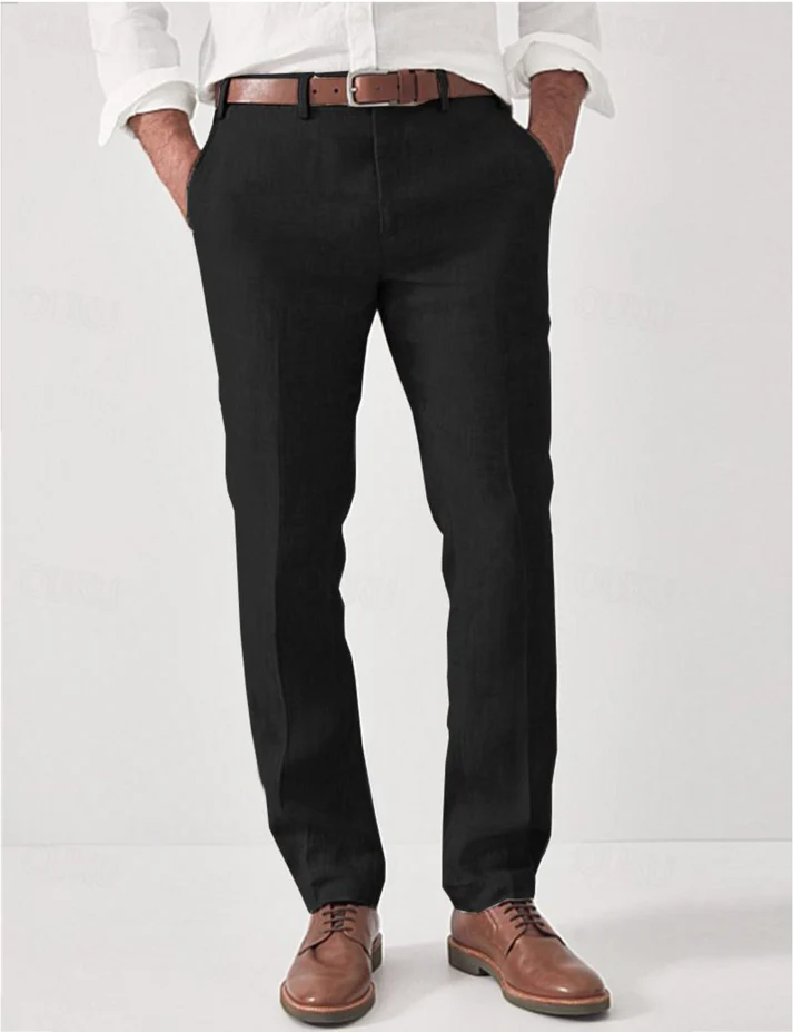 Heren Broek Ademend Regular Fit Casual