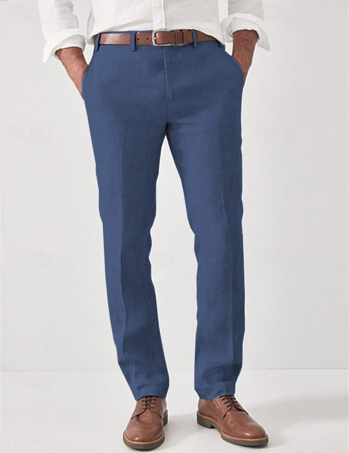 Heren Broek Ademend Regular Fit Casual