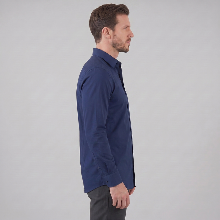 Heren Overhemd Slim Fit Lange Mouwen