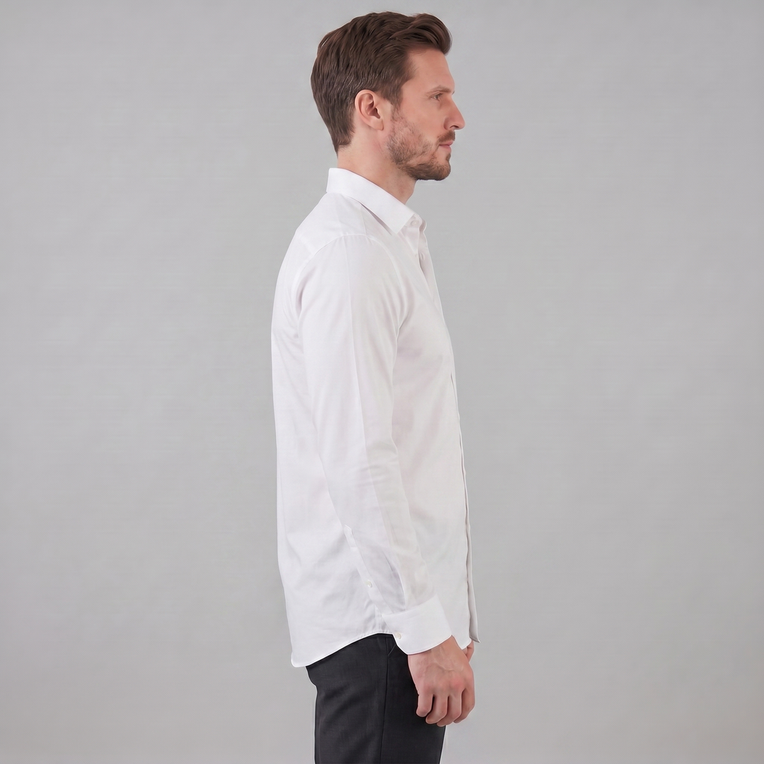 Heren Overhemd Slim Fit Lange Mouwen