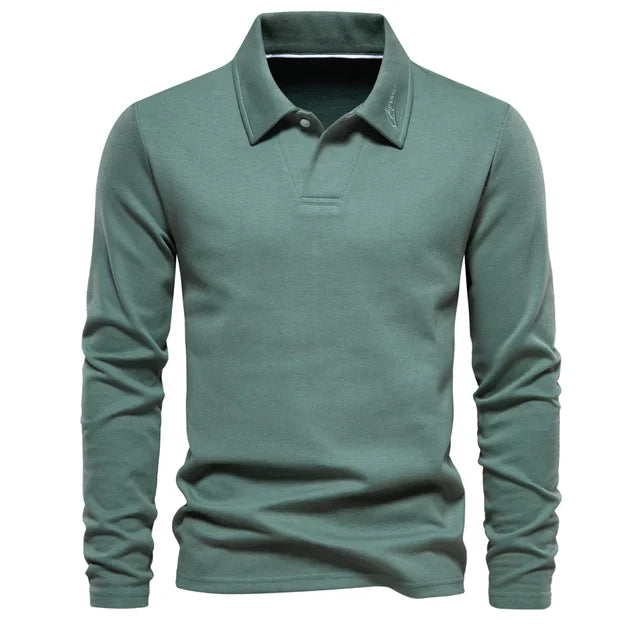 Herenpolo Katoen Casual Golf