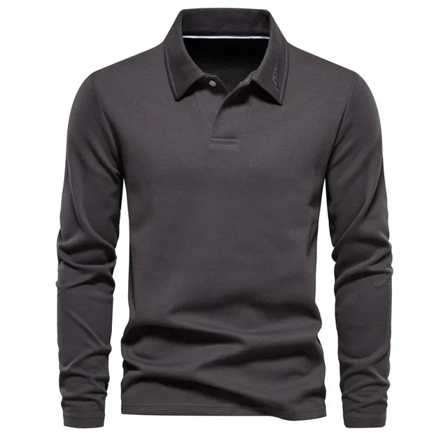 Herenpolo Katoen Casual Golf
