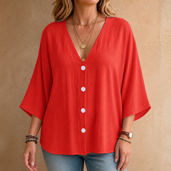 Wrenlow – Gekreukte IJszijde Open-Front Cardigan