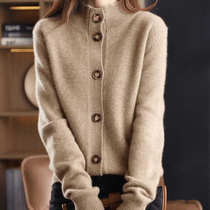 Anny - Luxe Cashmere Gebreide Cardigan