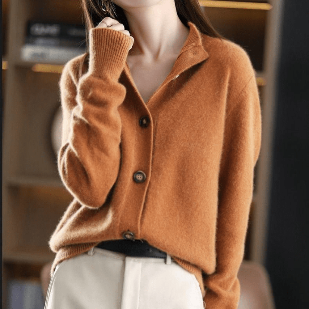 Anny - Luxe Cashmere Gebreide Cardigan