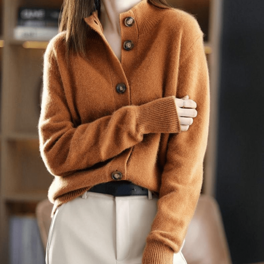 Anny - Luxe Cashmere Gebreide Cardigan