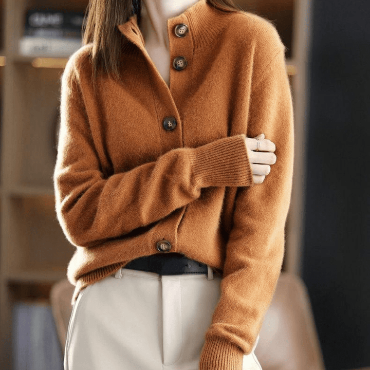 Anny - Luxe Cashmere Gebreide Cardigan